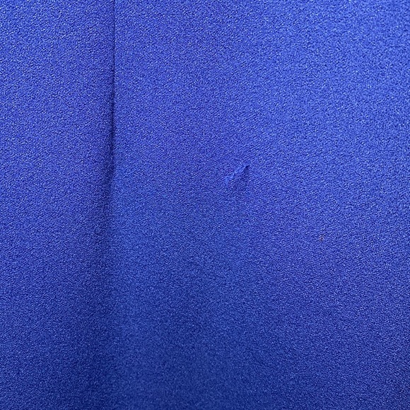 JS Collections ILLUSION GOWN WITH TRIM navy‎ blue - Picture 7 of 15